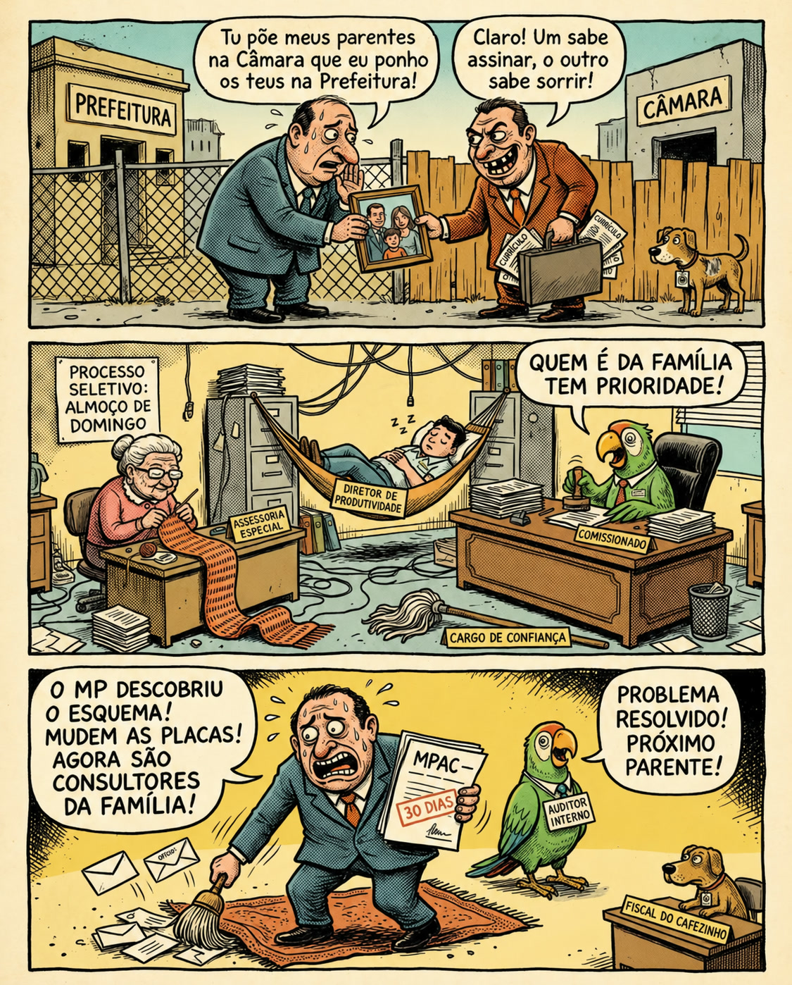 Nepotism's Family Circus — A Dança dos Parentes